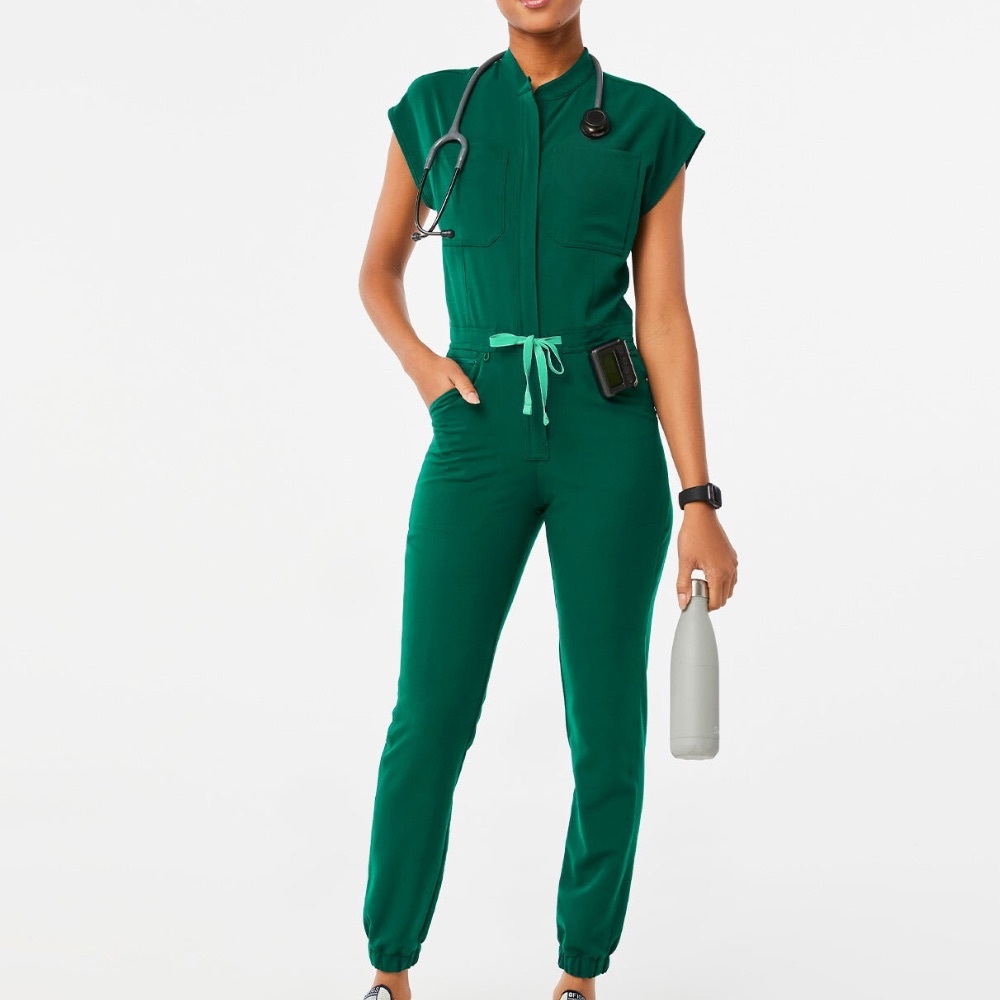 Hunter Green FIGS Women's Jumpsuit (Limited edition)
